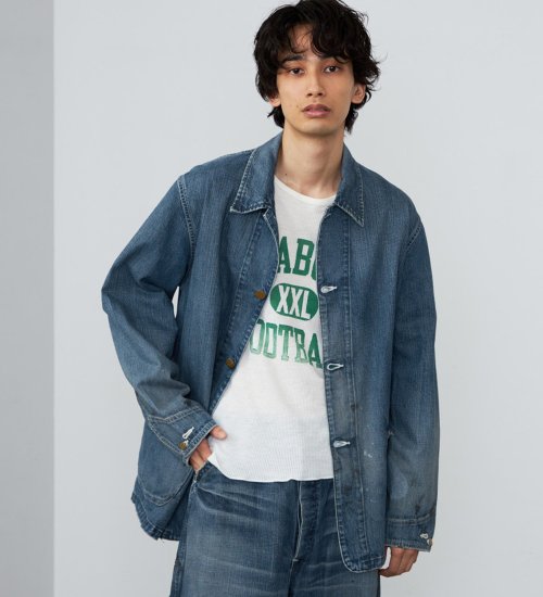 Lee(リー)の【試着対象】VINTAGE LOCO JACKET/DENIM 【DUNGAREES】|ジャケット/アウター/デニムジャケット/メンズ|中色ブルー
