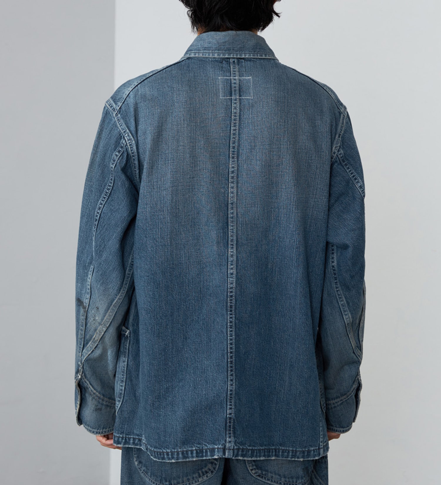 Lee(リー)の【試着対象】VINTAGE LOCO JACKET/DENIM 【DUNGAREES】|ジャケット/アウター/デニムジャケット/メンズ|中色ブルー