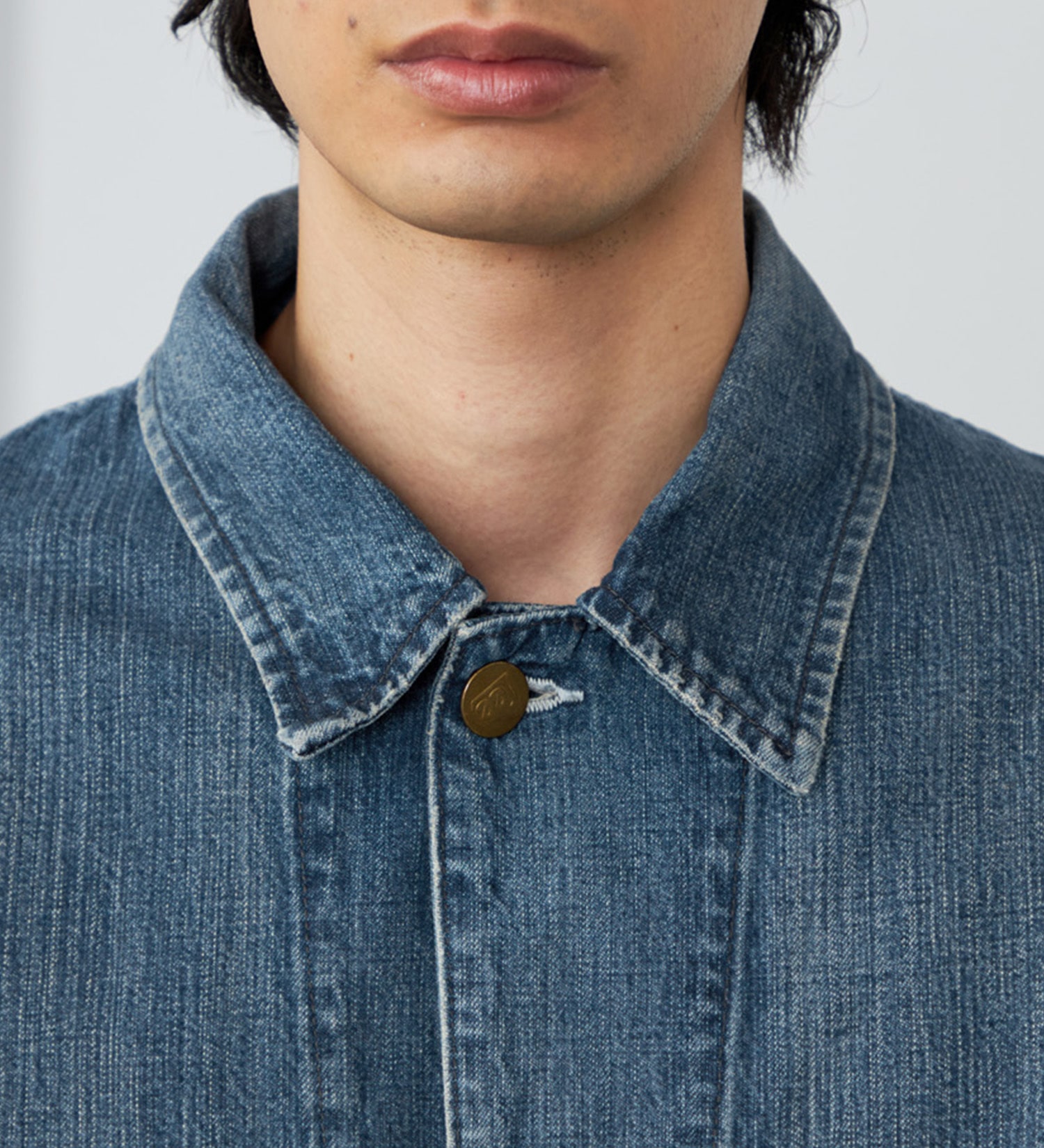 Lee(リー)の【試着対象】VINTAGE LOCO JACKET/DENIM 【DUNGAREES】|ジャケット/アウター/デニムジャケット/メンズ|中色ブルー