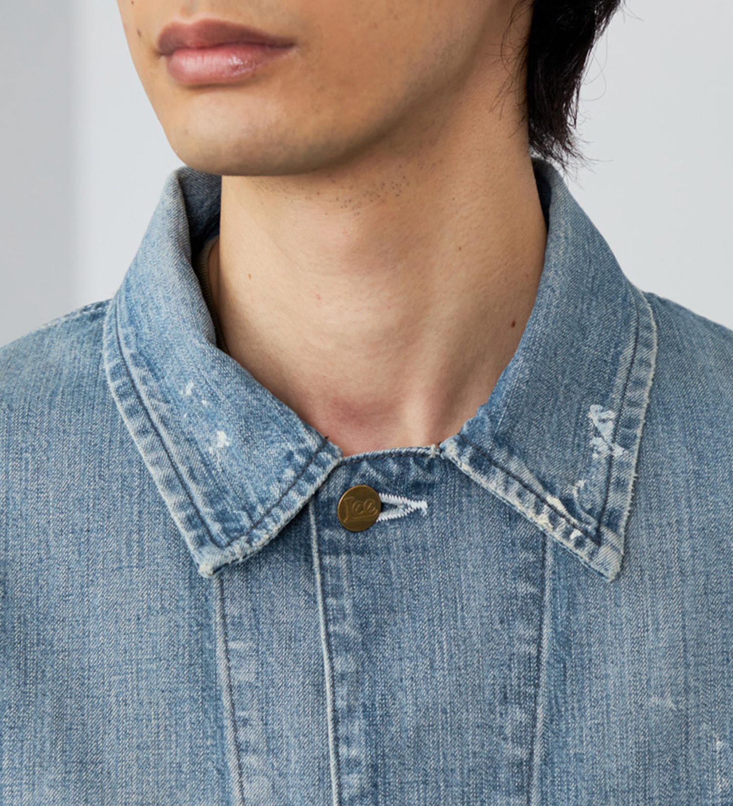 Lee(リー)の【試着対象】VINTAGE LOCO JACKET/DENIM 【DUNGAREES】|ジャケット/アウター/デニムジャケット/メンズ|淡色ブルー