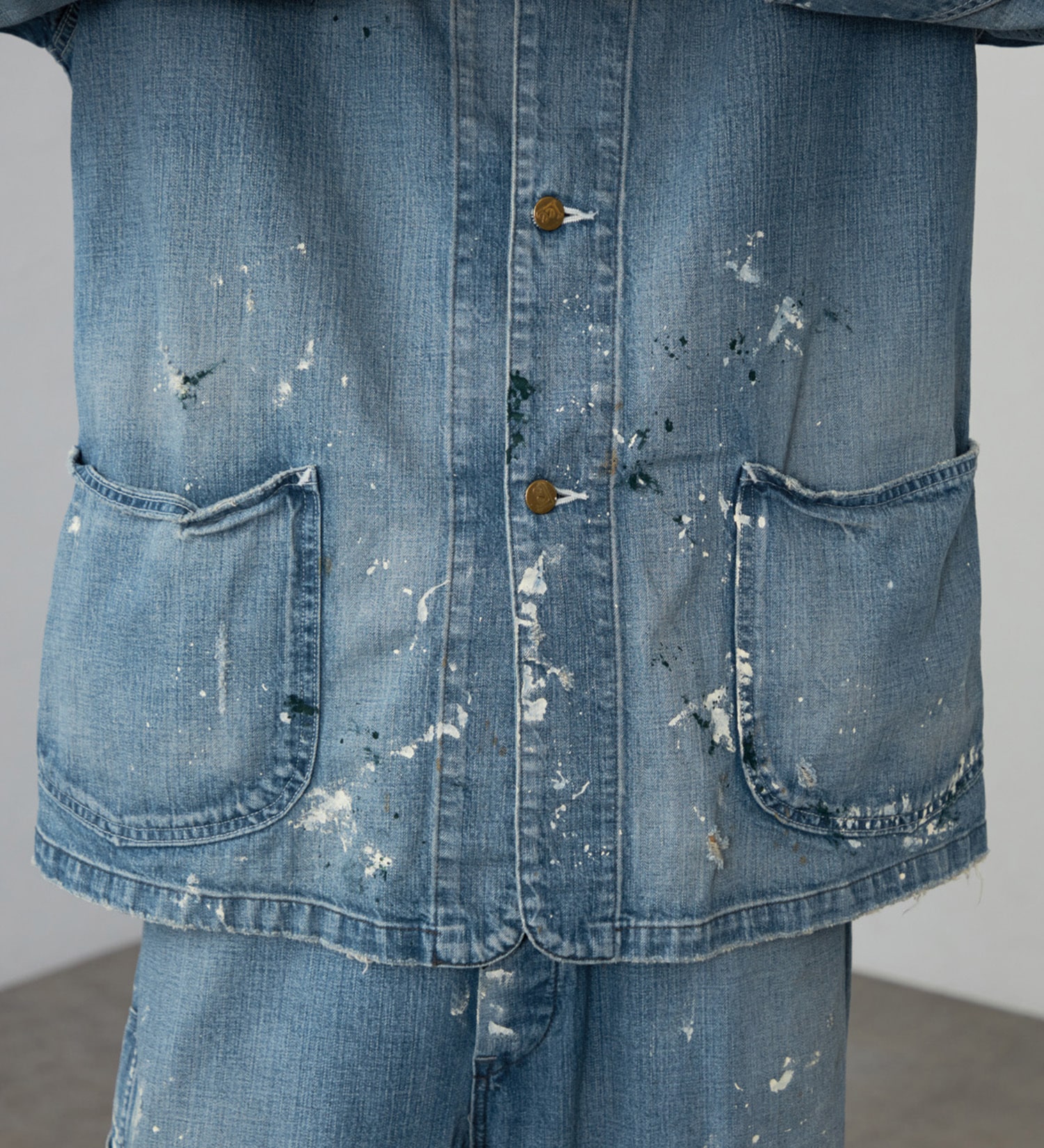 Lee(リー)の【試着対象】VINTAGE LOCO JACKET/DENIM 【DUNGAREES】|ジャケット/アウター/デニムジャケット/メンズ|淡色ブルー
