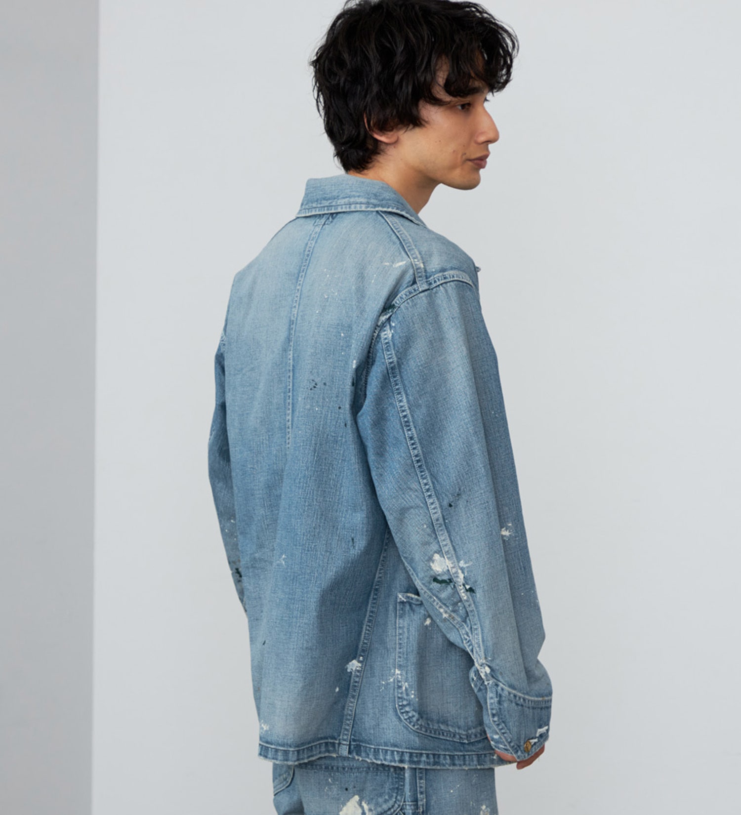 Lee(リー)の【試着対象】VINTAGE LOCO JACKET/DENIM 【DUNGAREES】|ジャケット/アウター/デニムジャケット/メンズ|淡色ブルー