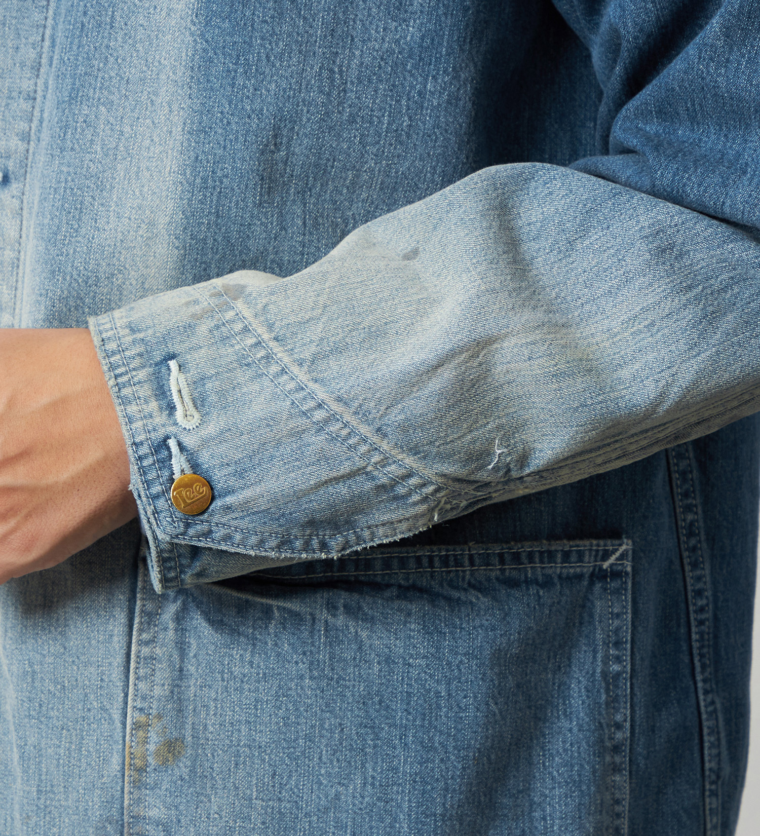 Lee(リー)のVINTAGE LOCO JACKET/ビンテージロコジャケット|ジャケット/アウター/デニムジャケット/メンズ|淡色ブルー