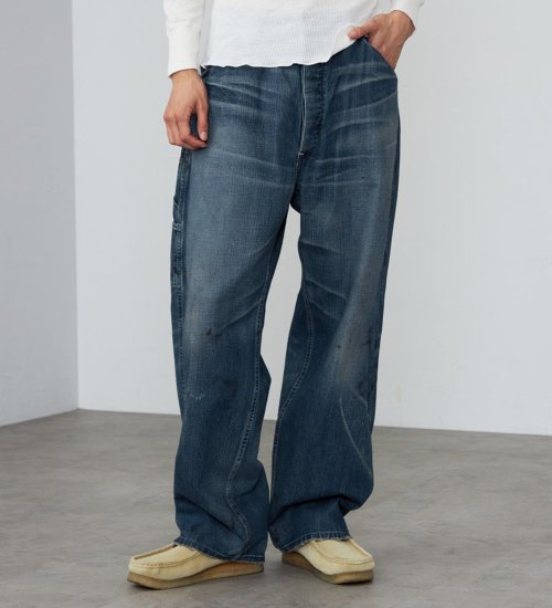 Lee(リー)の【試着対象】VINTAGE PAINTER PANTS/DENIM 【DUNGAREES】|パンツ/デニム/ジーンズパンツ/メンズ|中色ブルー