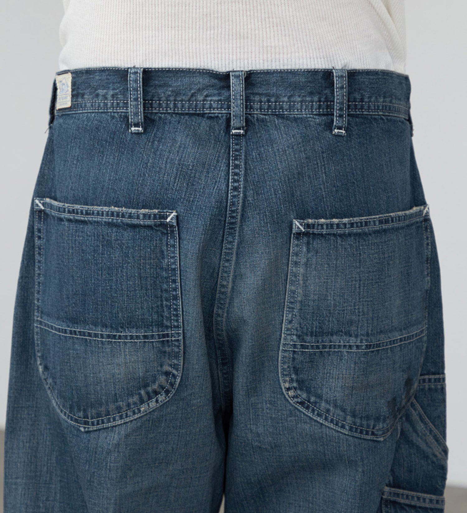 Lee(リー)の【試着対象】VINTAGE PAINTER PANTS/DENIM 【DUNGAREES】|パンツ/デニム/ジーンズパンツ/メンズ|中色ブルー