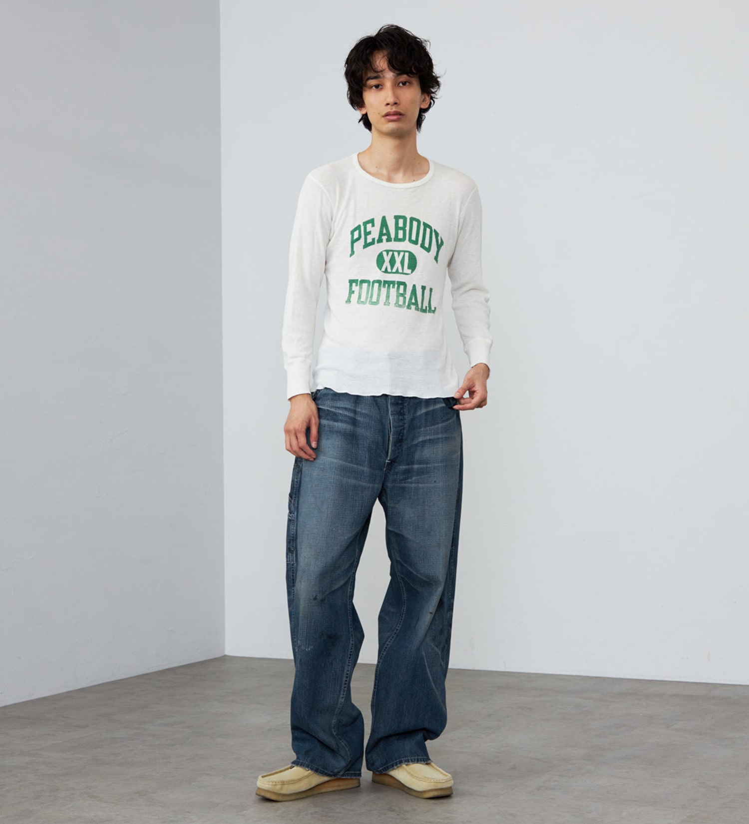 Lee(リー)の【試着対象】VINTAGE PAINTER PANTS/DENIM 【DUNGAREES】|パンツ/デニム/ジーンズパンツ/メンズ|中色ブルー