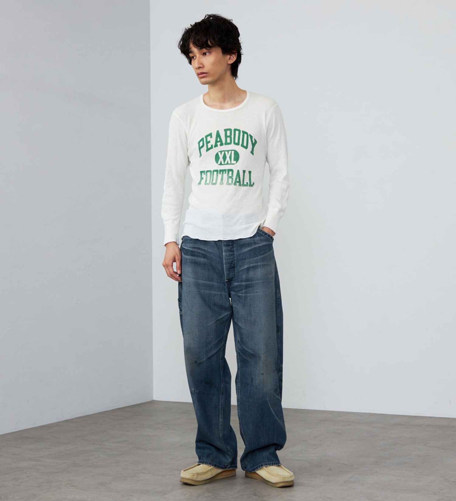 Lee(リー)の【試着対象】VINTAGE PAINTER PANTS/DENIM 【DUNGAREES】|パンツ/デニム/ジーンズパンツ/メンズ|中色ブルー
