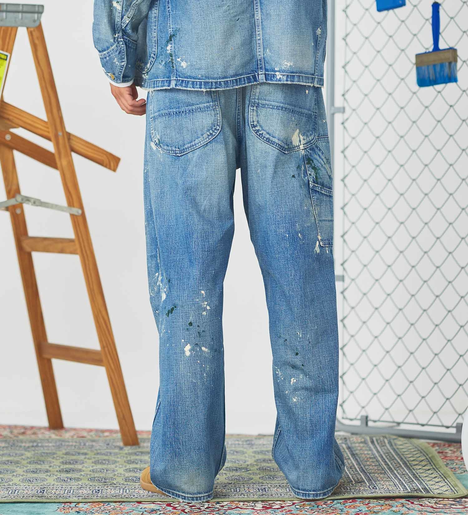 Lee(リー)の【試着対象】VINTAGE PAINTER PANTS/DENIM 【DUNGAREES】|パンツ/デニム/ジーンズパンツ/メンズ|淡色ブルー