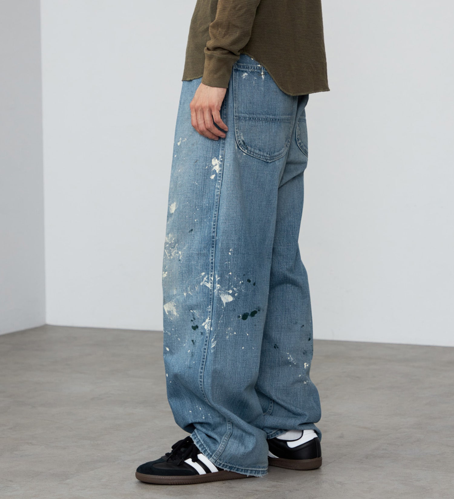 Lee(リー)の【試着対象】VINTAGE PAINTER PANTS/DENIM 【DUNGAREES】|パンツ/デニム/ジーンズパンツ/メンズ|淡色ブルー