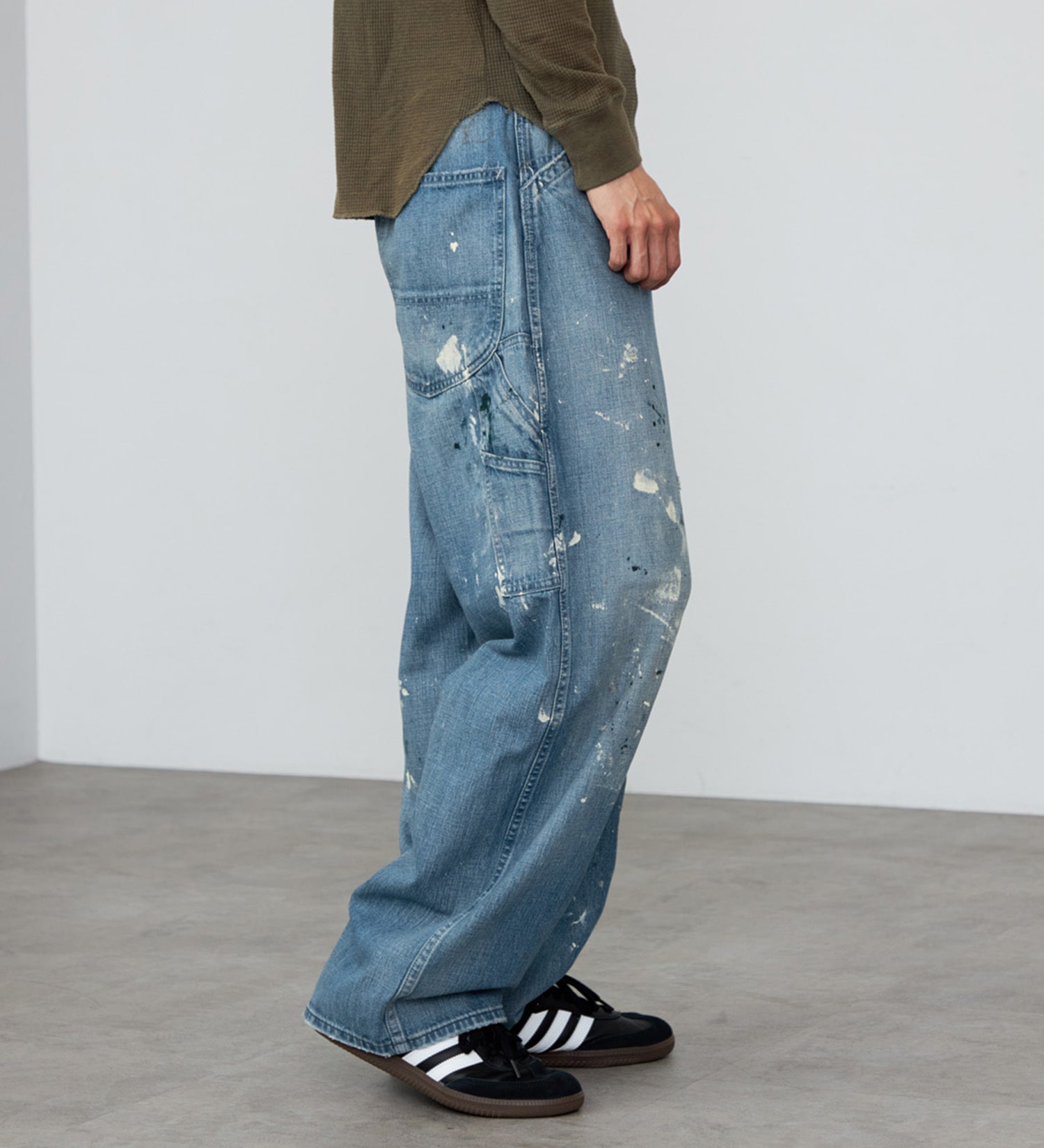 Lee(リー)の【試着対象】VINTAGE PAINTER PANTS/DENIM 【DUNGAREES】|パンツ/デニム/ジーンズパンツ/メンズ|淡色ブルー