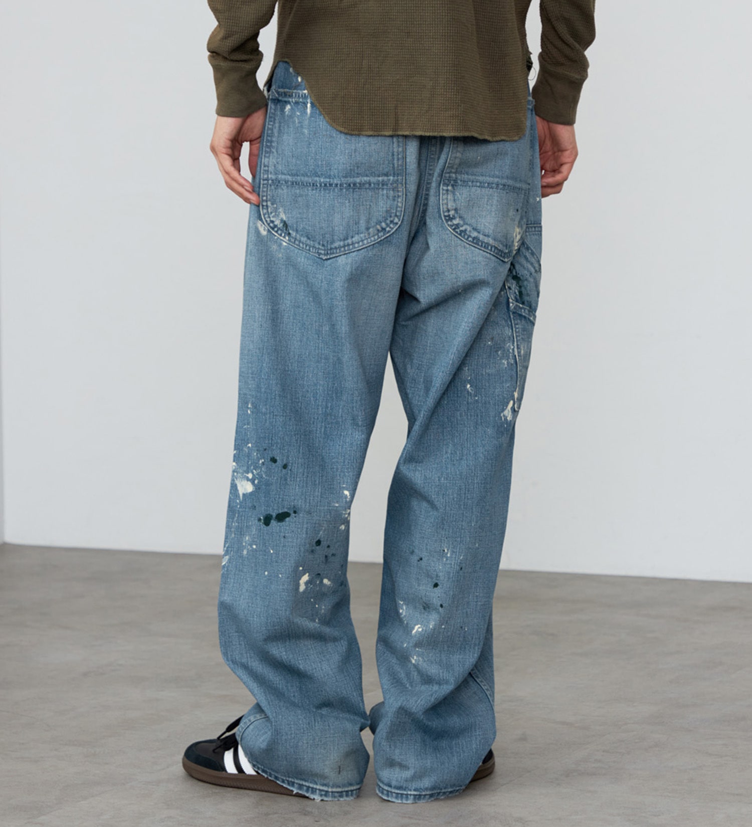 Lee(リー)の【試着対象】VINTAGE PAINTER PANTS/DENIM 【DUNGAREES】|パンツ/デニム/ジーンズパンツ/メンズ|淡色ブルー