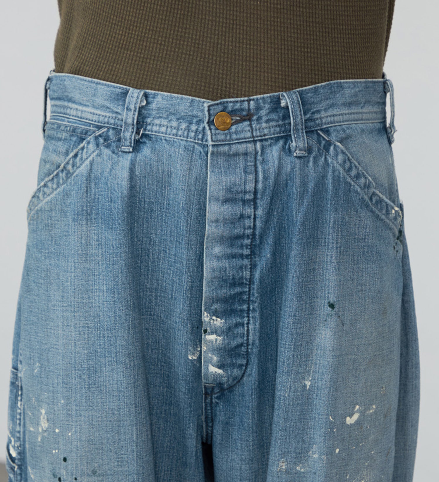 Lee(リー)の【試着対象】VINTAGE PAINTER PANTS/DENIM 【DUNGAREES】|パンツ/デニム/ジーンズパンツ/メンズ|淡色ブルー