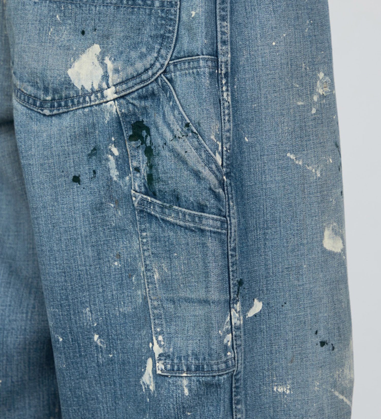 Lee(リー)の【試着対象】VINTAGE PAINTER PANTS/DENIM 【DUNGAREES】|パンツ/デニム/ジーンズパンツ/メンズ|淡色ブルー