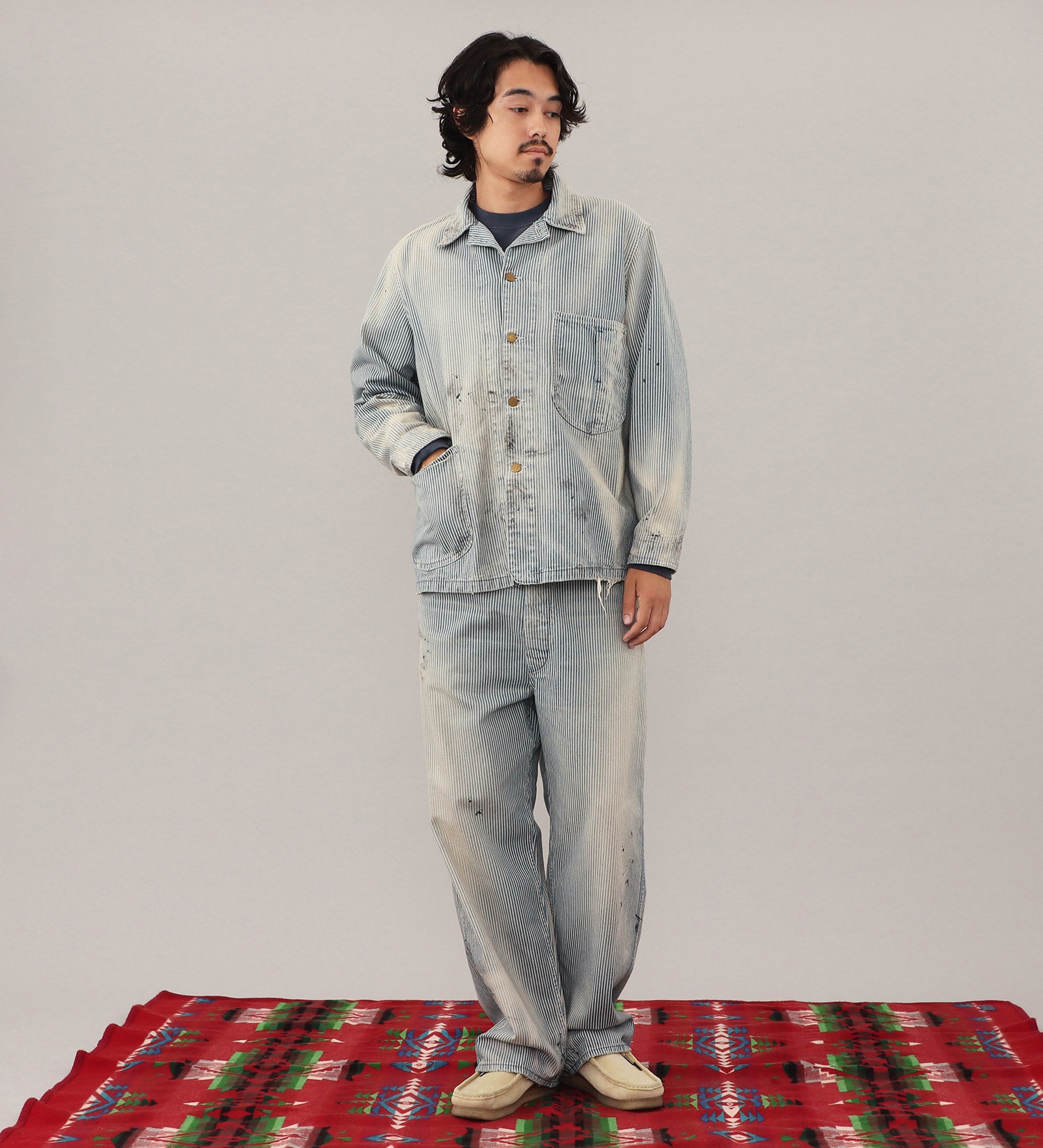 Lee(リー)のVINTAGE LOCO JACKET/ビンテージロコジャケット【セットアップ可/DUNGAREES】|ジャケット/アウター/カバーオール/メンズ|ヒッコリー
