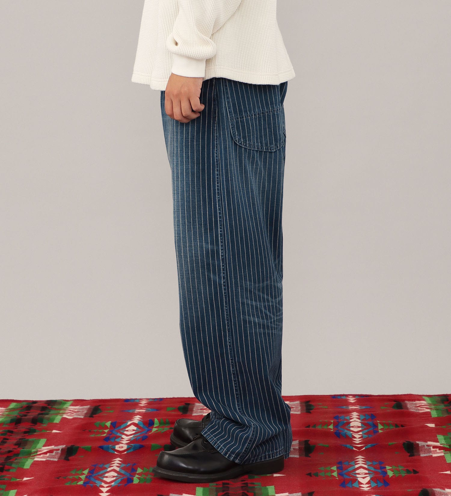 Lee(リー)の【試着対象】VINTAGE PAINTER PANTS/ビンテージぺインターパンツ【セットアップ可/DUNGAREES】|パンツ/パンツ/メンズ|ストライプ