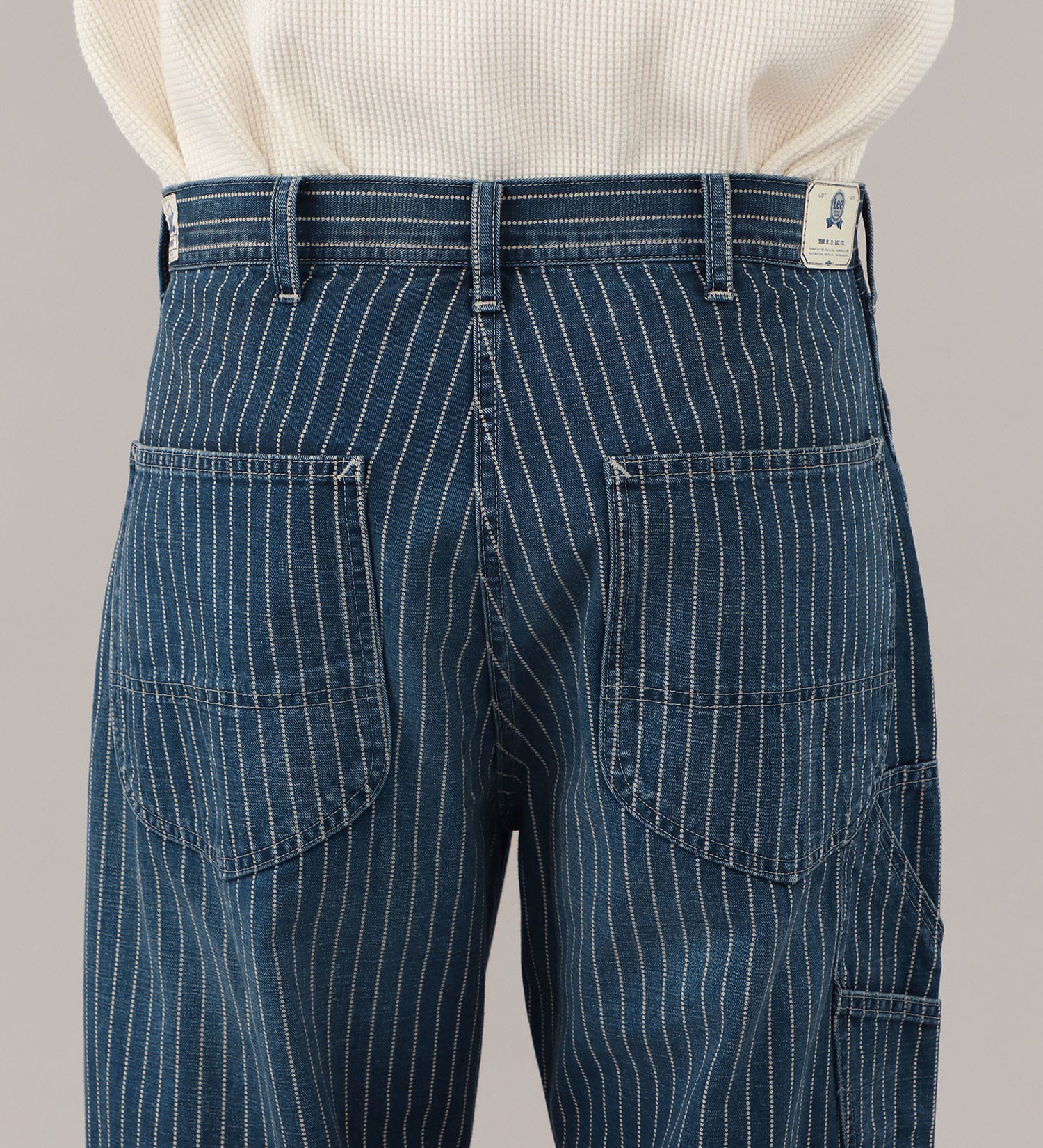 Lee(リー)の【試着対象】VINTAGE PAINTER PANTS/ビンテージぺインターパンツ【セットアップ可/DUNGAREES】|パンツ/パンツ/メンズ|ストライプ