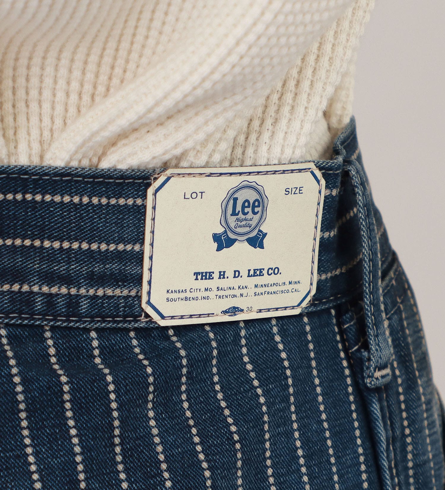 Lee(リー)の【試着対象】VINTAGE PAINTER PANTS/ビンテージぺインターパンツ【セットアップ可/DUNGAREES】|パンツ/パンツ/メンズ|ストライプ