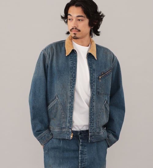 【試着対象】VINTAGE LINNING BROUSE/ビンテージライニングブルゾン