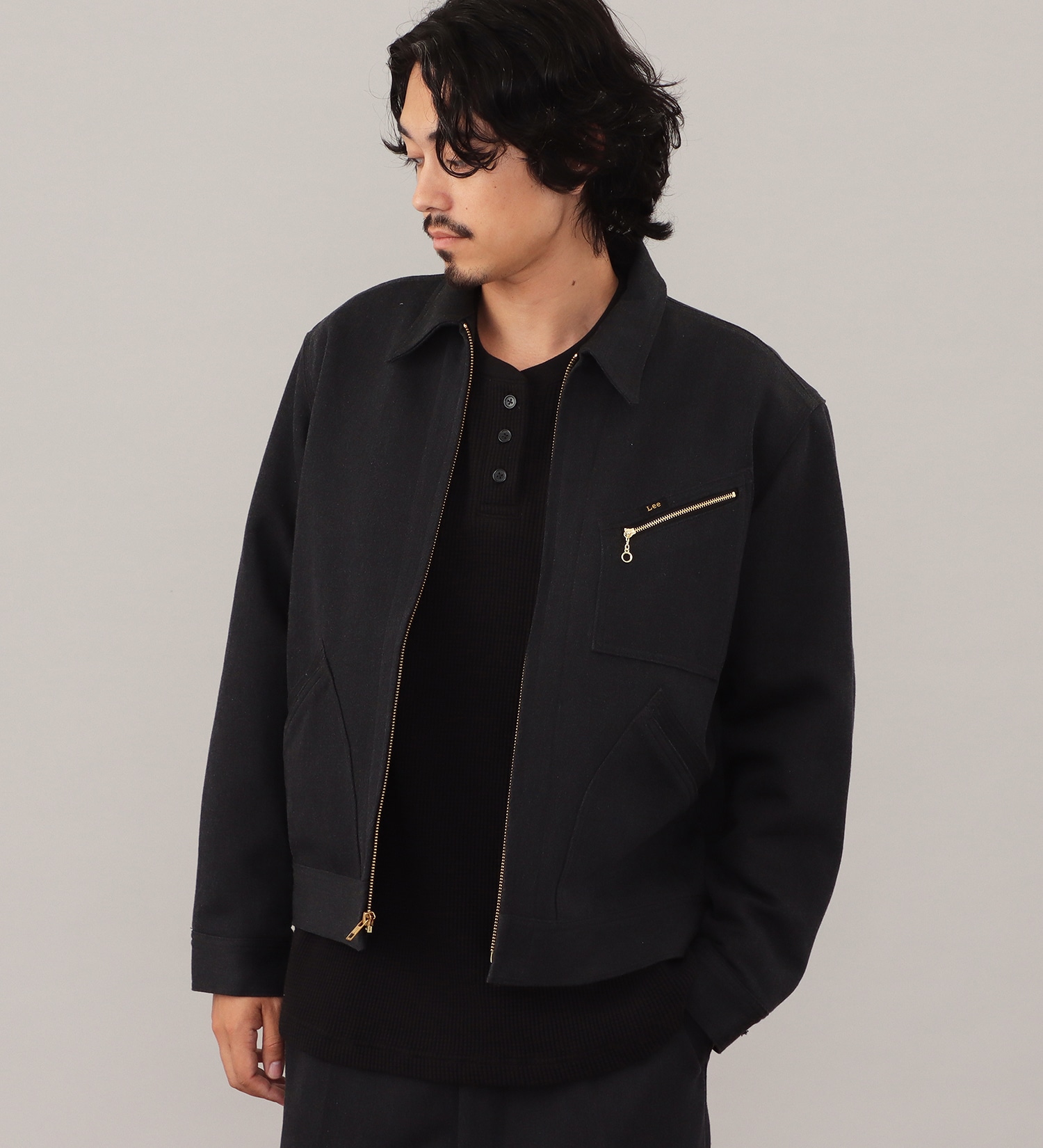 Lee(リー)の【試着対象】VINTAGE LINNING BROUSE/ビンテージライニングブルゾン|ジャケット/アウター/その他アウター/メンズ|グレー