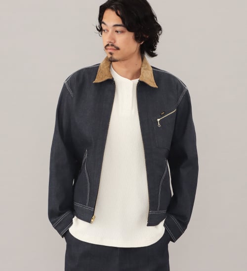 Lee(リー)の【試着対象】VINTAGE LINNING BROUSE/ビンテージライニングブルゾン|ジャケット/アウター/その他アウター/メンズ|インディゴ未洗い