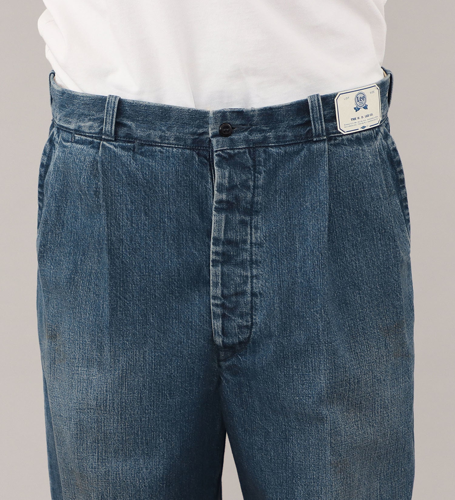 Lee(リー)の【試着対象】VITAGE TROUSERS/ビンテージトラウザー|パンツ/デニム/ジーンズパンツ/メンズ|中色ブルー