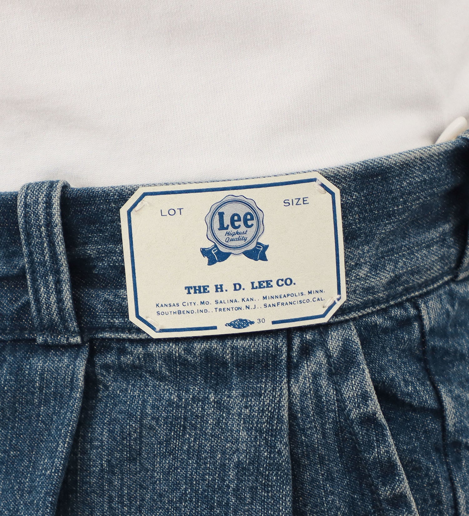 Lee(リー)の【試着対象】VITAGE TROUSERS/ビンテージトラウザー|パンツ/デニム/ジーンズパンツ/メンズ|中色ブルー