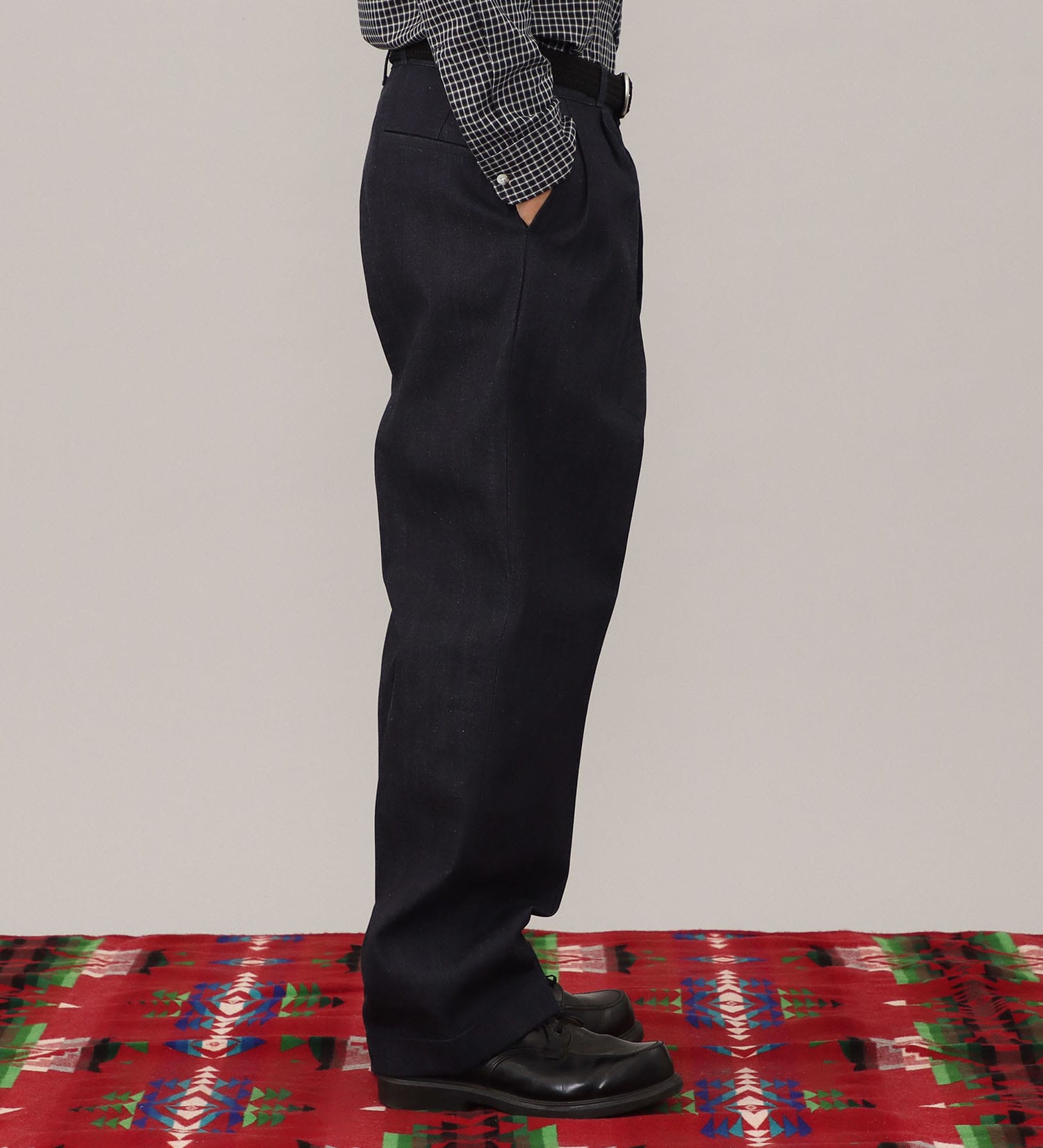 Lee(リー)の【試着対象】VITAGE TROUSERS/ビンテージトラウザー|パンツ/デニム/ジーンズパンツ/メンズ|インディゴ未洗い