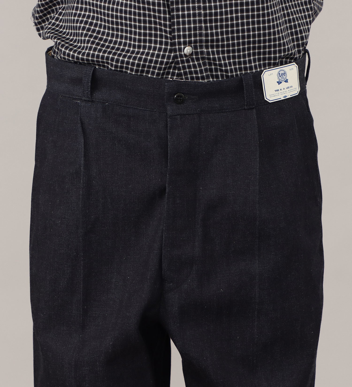 Lee(リー)の【試着対象】VITAGE TROUSERS/ビンテージトラウザー|パンツ/デニム/ジーンズパンツ/メンズ|インディゴ未洗い