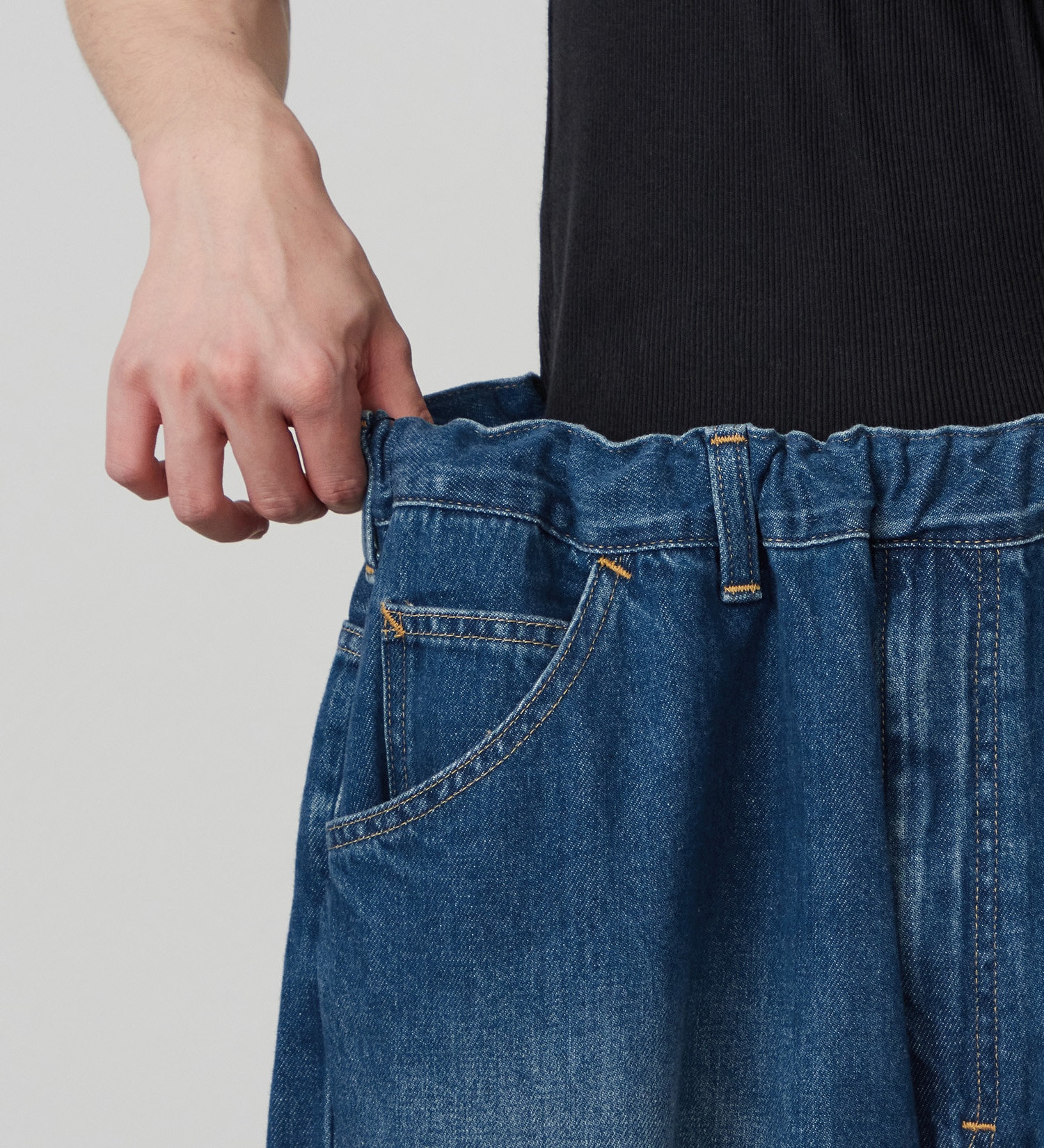 Lee(リー)のCOMFY JEAN【SLIM～WIDEまで選べる4シルエット】|パンツ/デニム/ジーンズパンツ/メンズ|中色ブルー