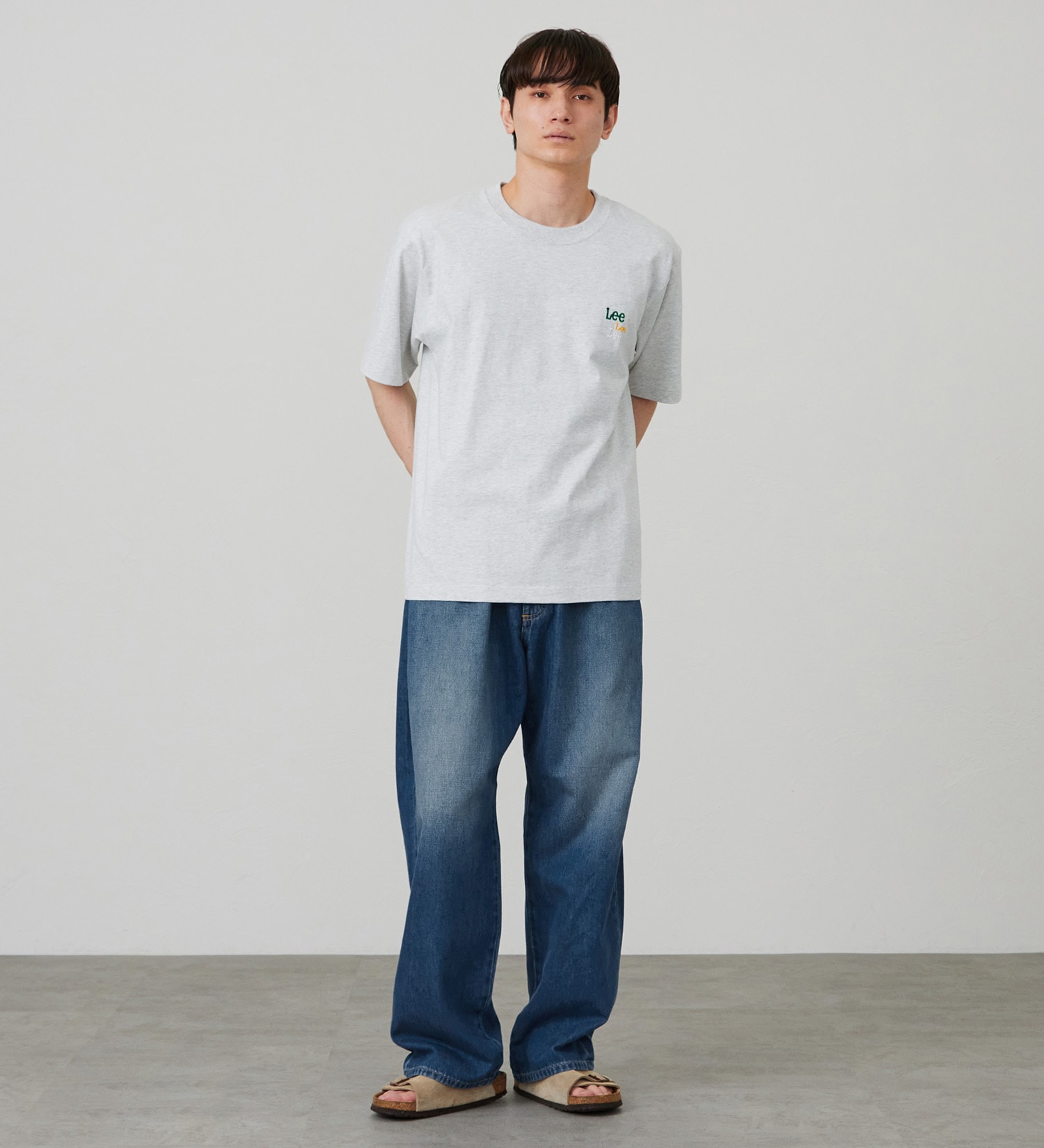 Lee(リー)のCOMFY JEAN【SLIM～WIDEまで選べる4シルエット】|パンツ/デニム/ジーンズパンツ/メンズ|中色ブルー