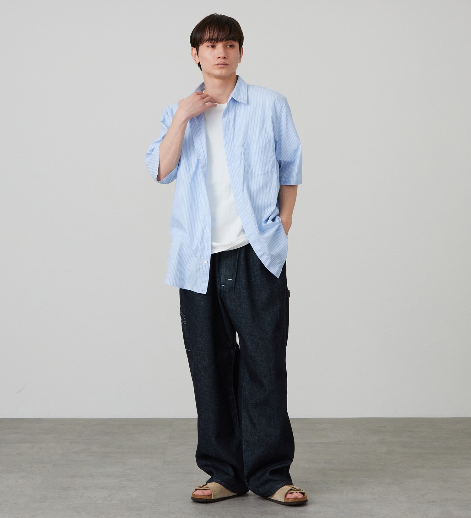 Lee(リー)のCOMFY PAINTER【SLIM～WIDEまで選べる4シルエット】|パンツ/デニム/ジーンズパンツ/メンズ|インディゴブルー