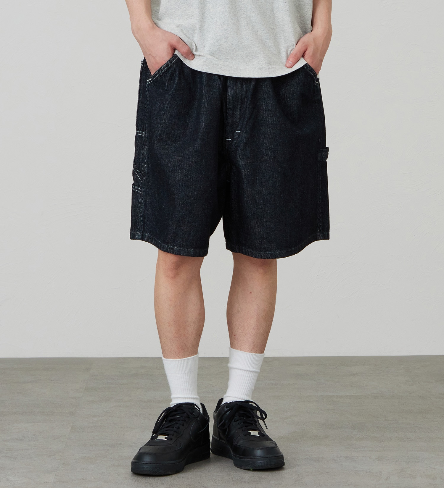 Lee(リー)のCOMFY PAINTER SHORTS【SLIM～WIDEまで選べる4シルエット】|パンツ/デニム/ジーンズパンツ/メンズ|インディゴブルー
