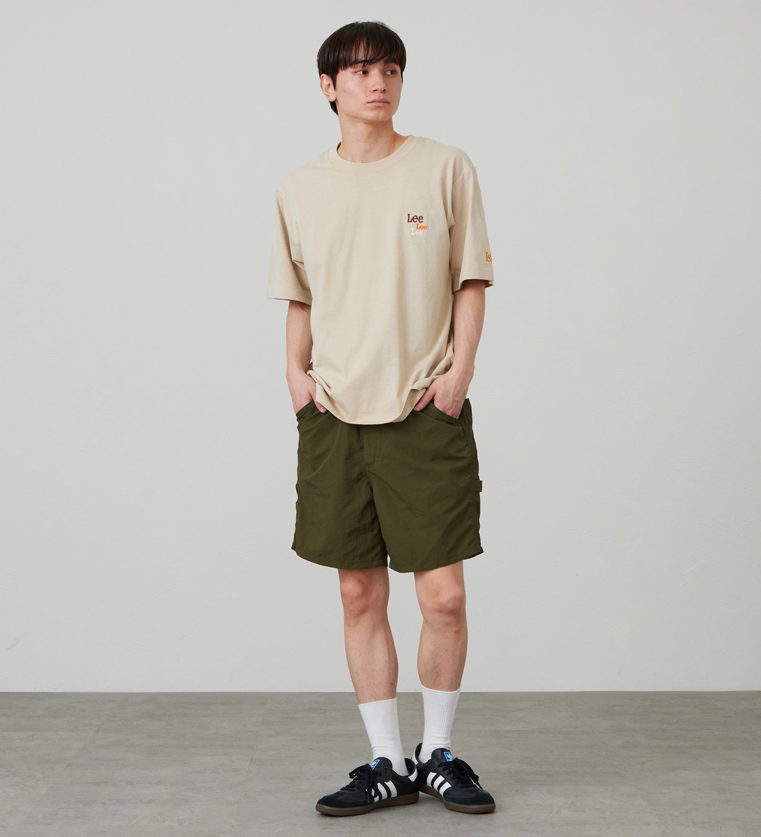 Lee(リー)のCOMFY PAINTER SHORTS【SLIM～WIDEまで選べる4シルエット】|パンツ/パンツ/メンズ|オリーブ