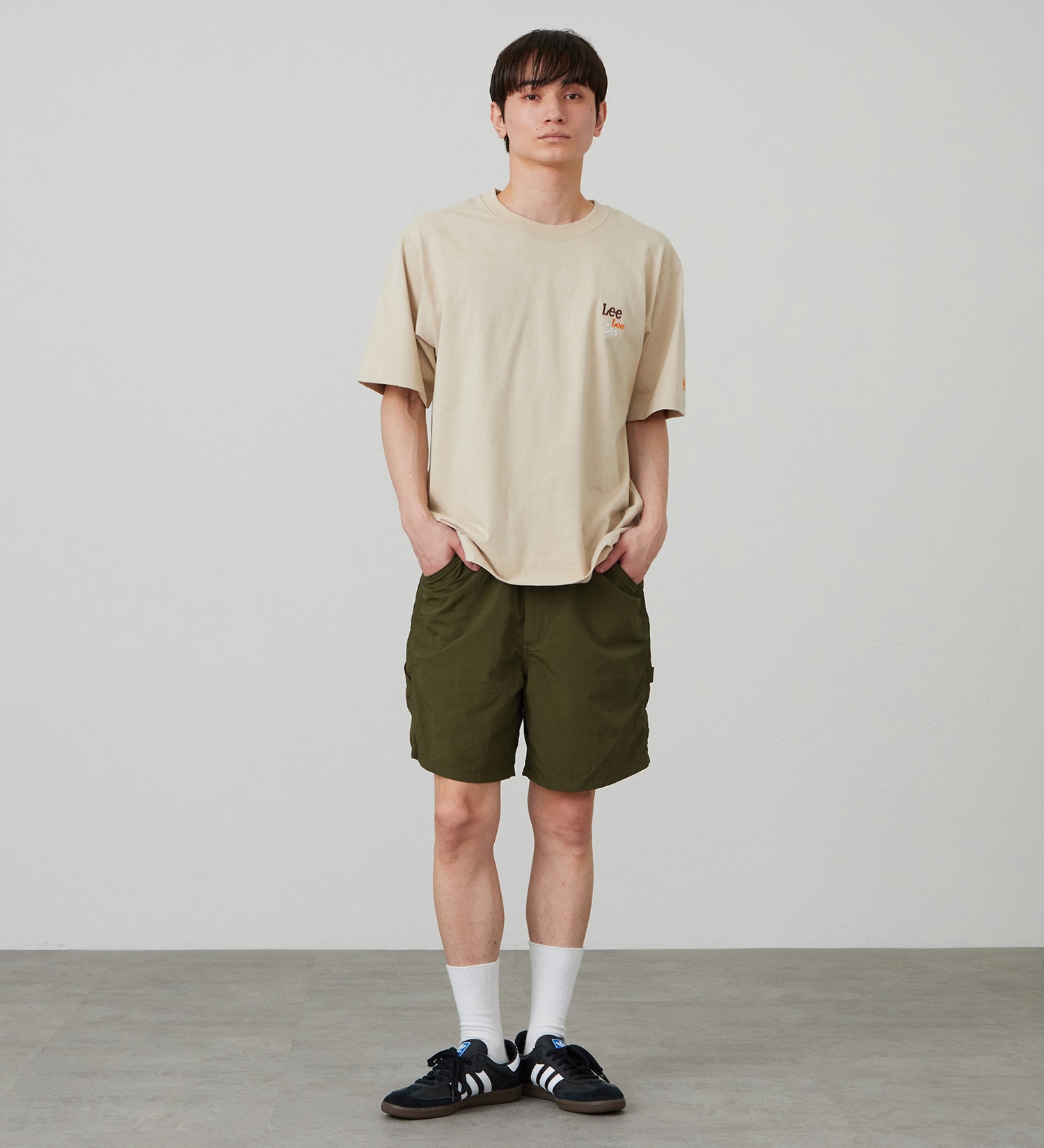 Lee(リー)のCOMFY PAINTER SHORTS【SLIM～WIDEまで選べる4シルエット】|パンツ/パンツ/メンズ|オリーブ