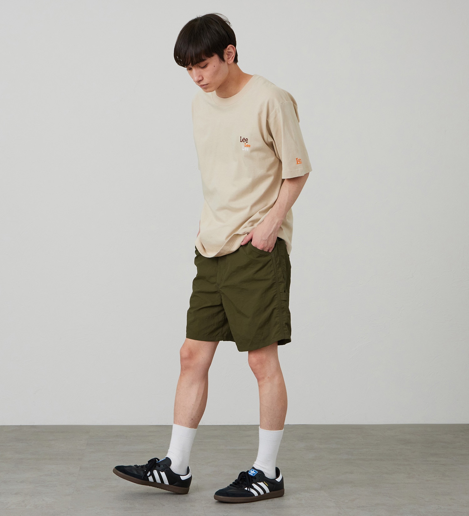 Lee(リー)のCOMFY PAINTER SHORTS【SLIM～WIDEまで選べる4シルエット】|パンツ/パンツ/メンズ|オリーブ