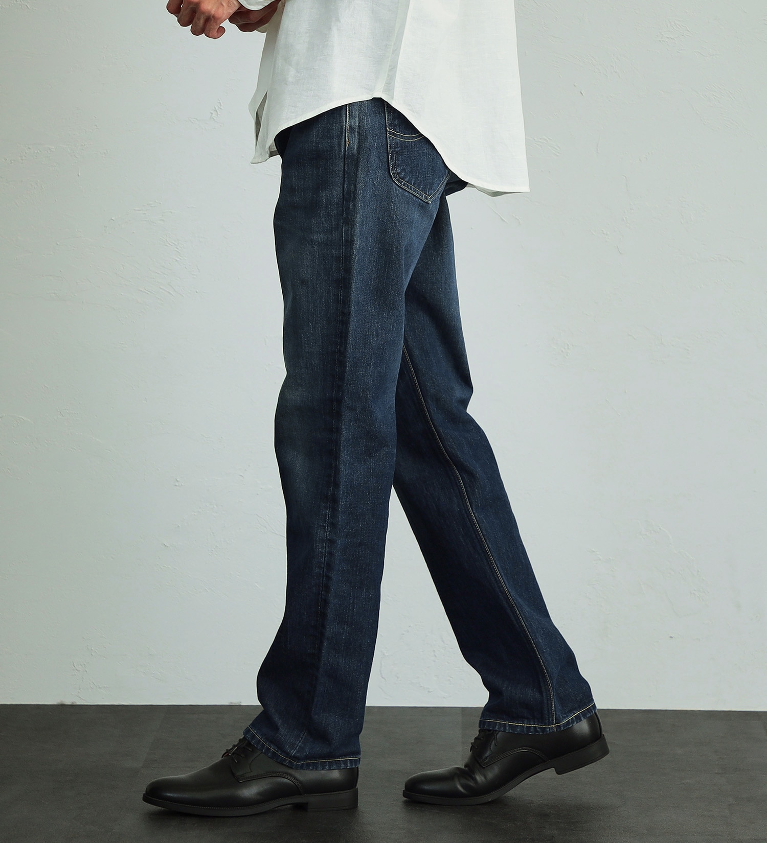 Lee(リー)のAMERICAN RIDERS 101Z ストレートジーンズ|パンツ/デニムパンツ/メンズ|濃色ブルー