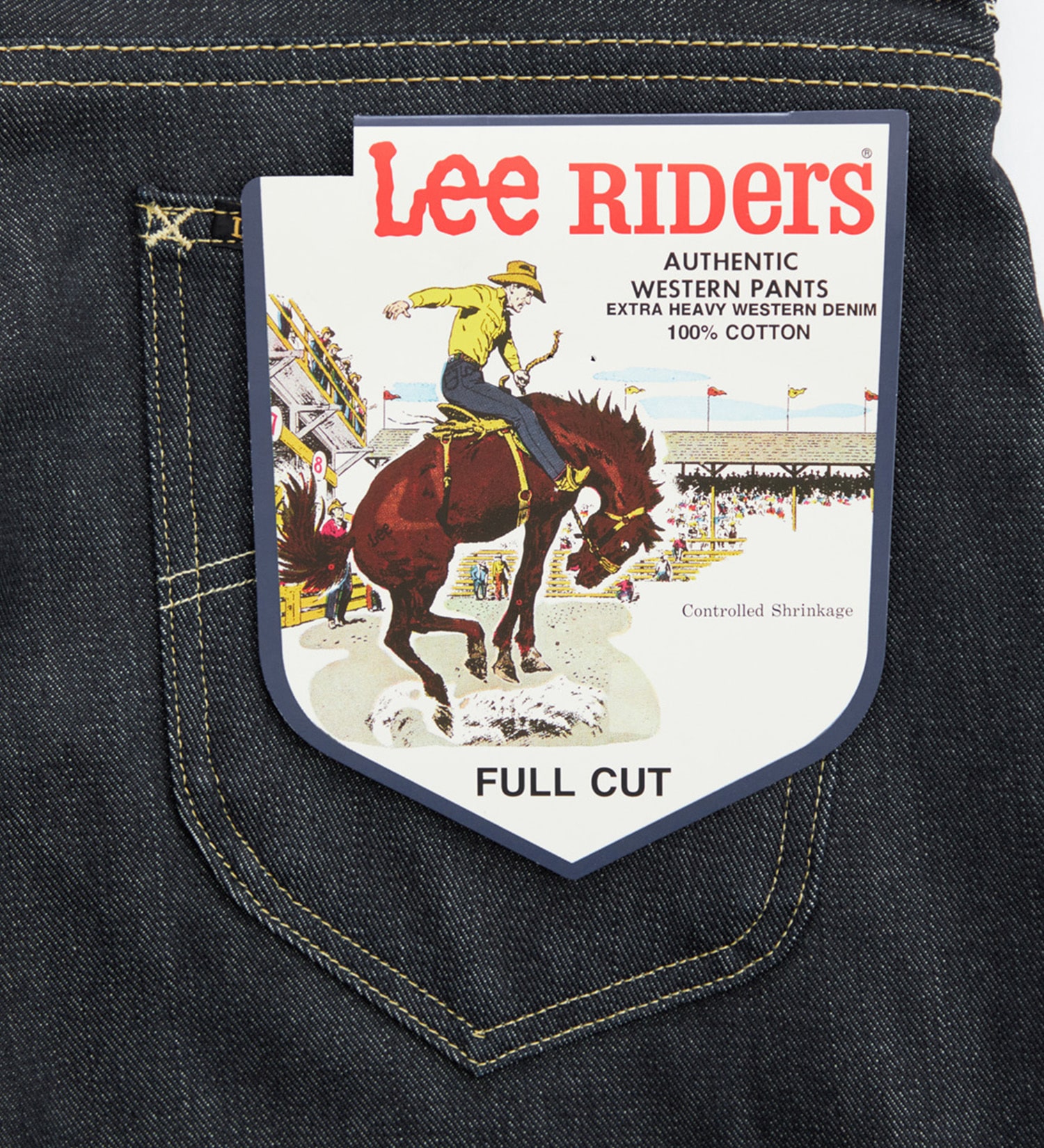 Lee(リー)の【予約】【リジッド/ナマ】AMERICAN RIDERS 200 フルカットジーンズ|パンツ/デニム/ジーンズパンツ/メンズ|インディゴ未洗い