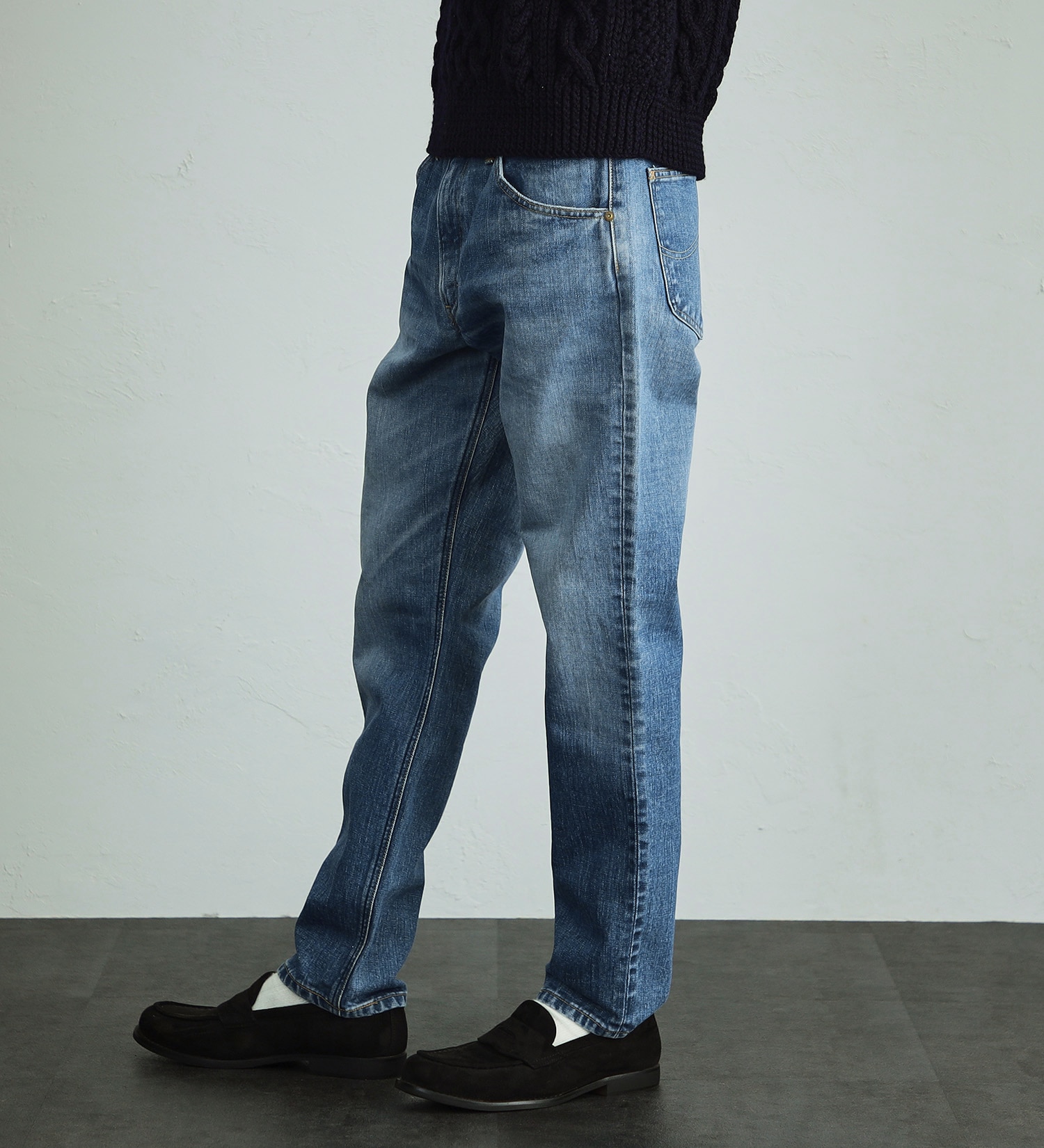 Lee(リー)のAMERICAN RIDERS 203 テーパードジーンズ|パンツ/デニムパンツ/メンズ|中色ブルー