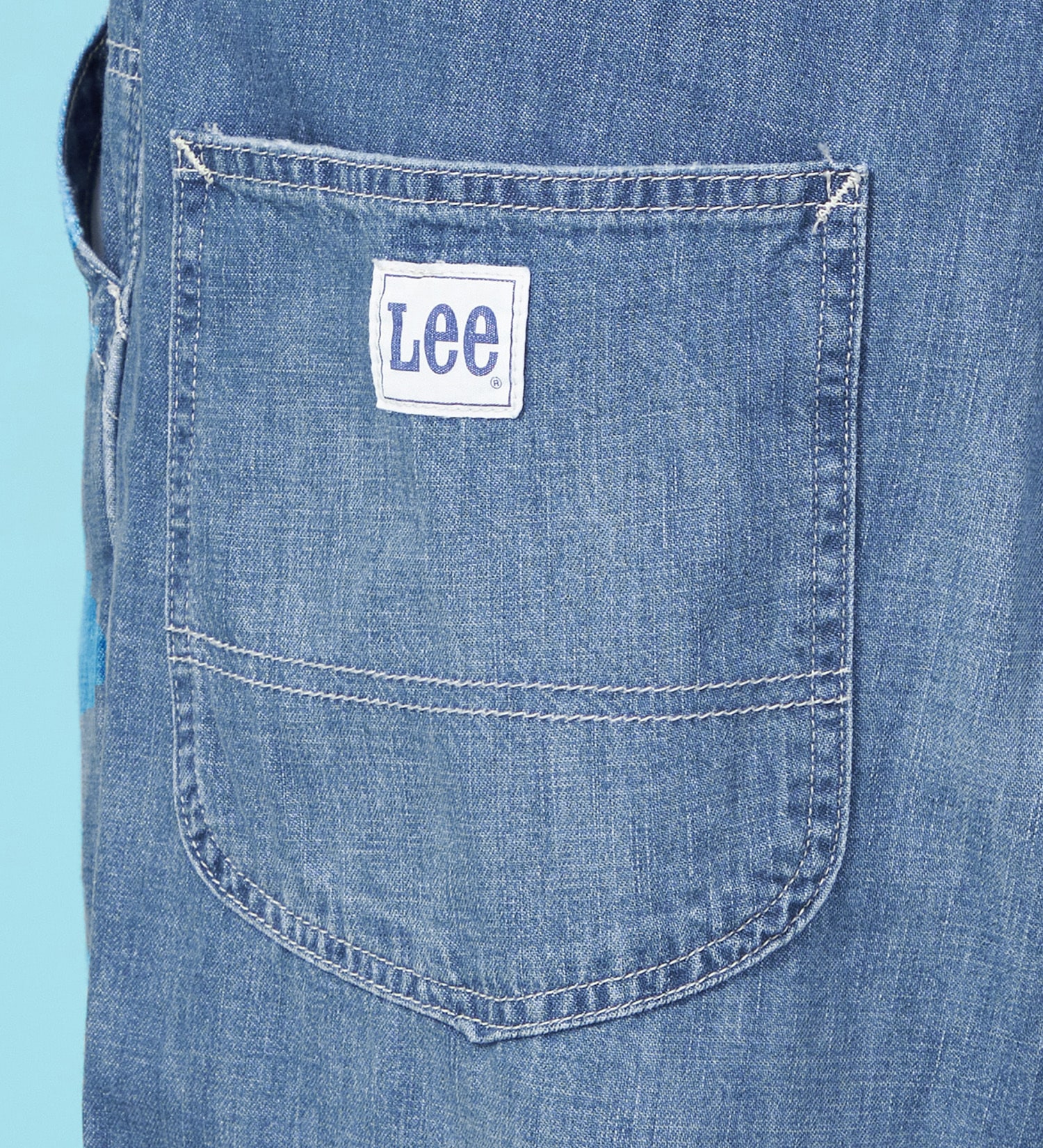 Lee(リー)の【GW SALE】【涼】快適素材 ペインターイージーパンツ|パンツ/デニムパンツ/メンズ|中色ブルー