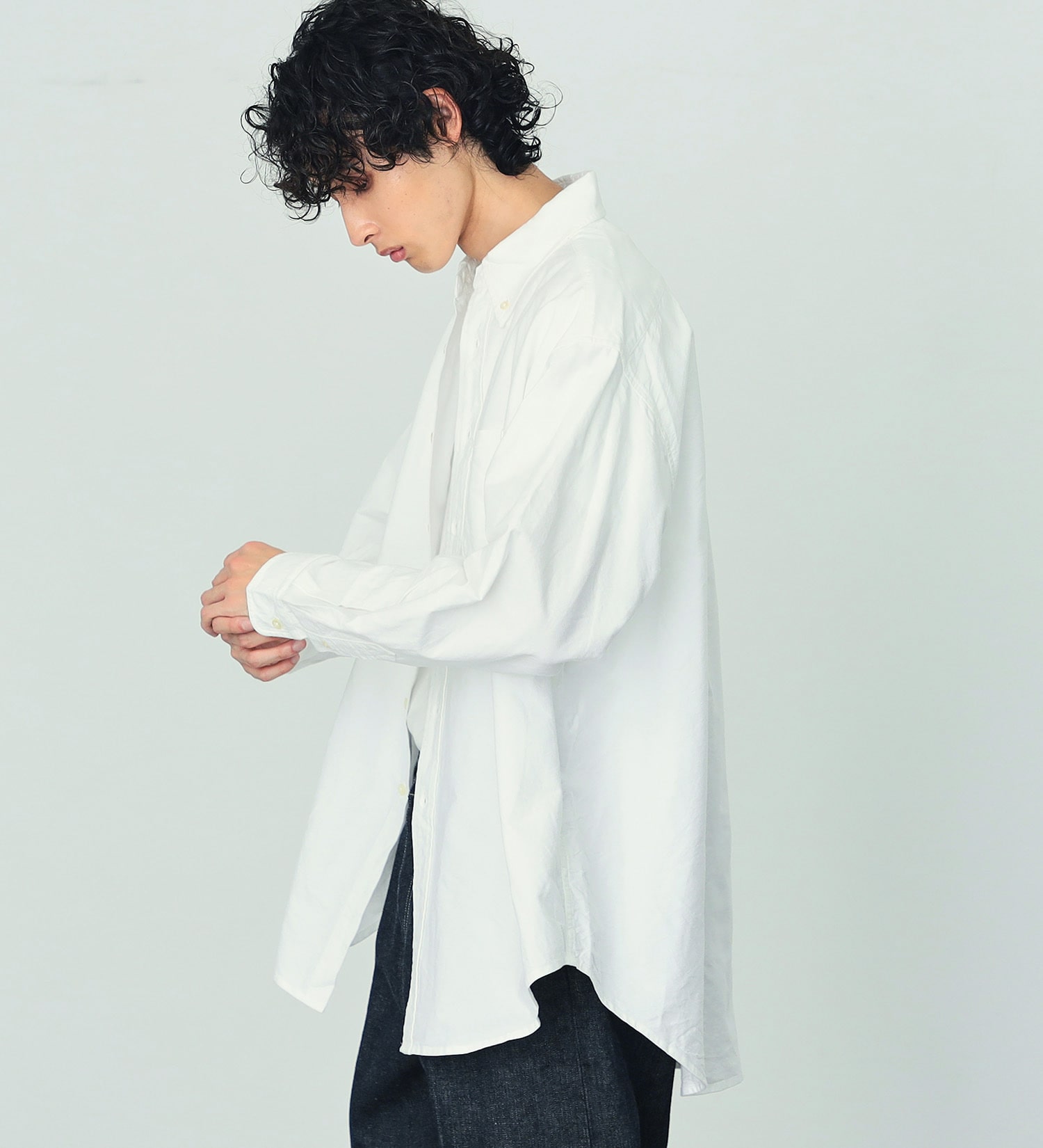 Lee(リー)の【カート割対象】【FINAL SALE】ボタンダウンシャツ|トップス/シャツ/ブラウス/メンズ|ホワイト