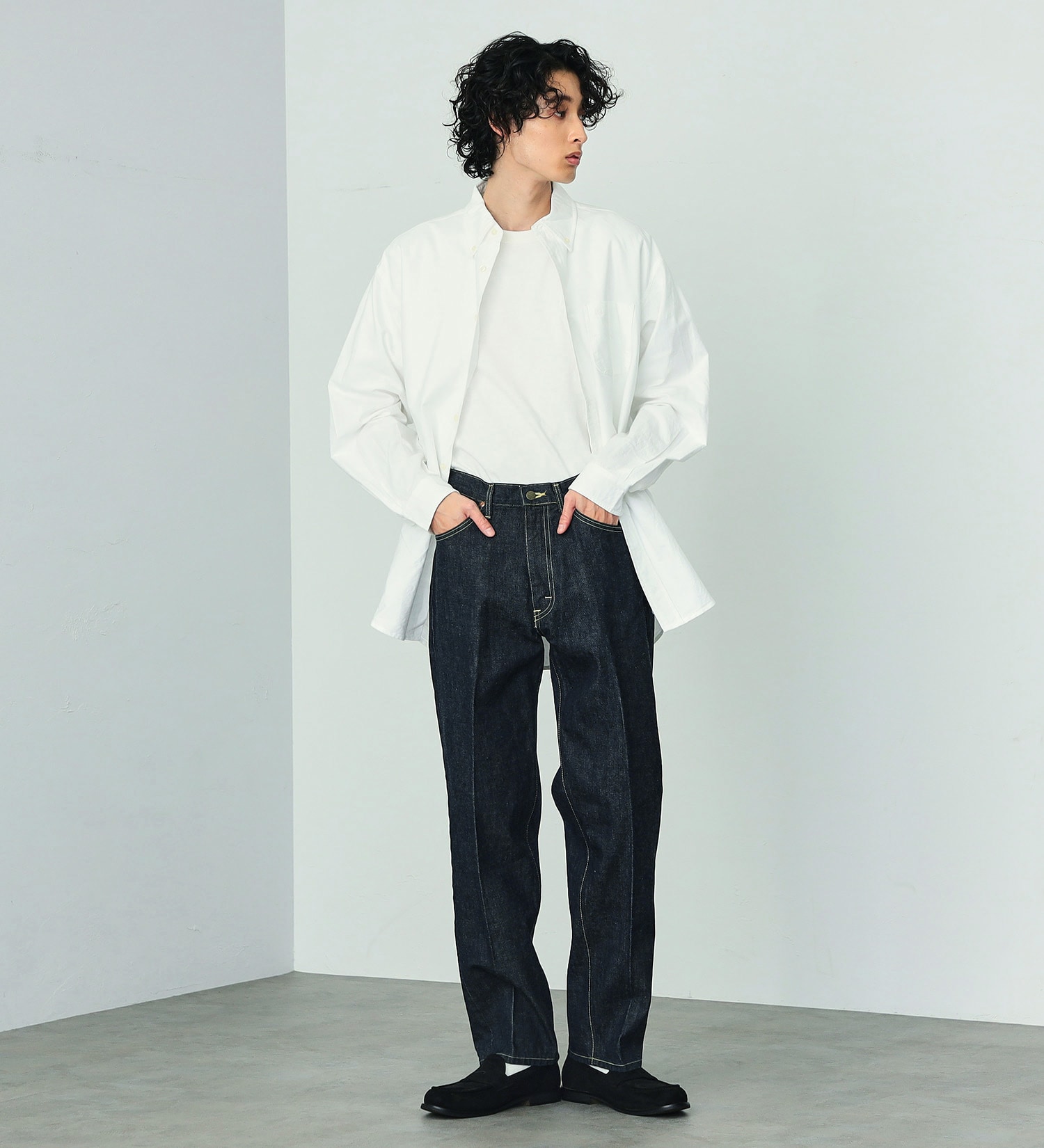 Lee(リー)の【カート割対象】【FINAL SALE】ボタンダウンシャツ|トップス/シャツ/ブラウス/メンズ|ホワイト
