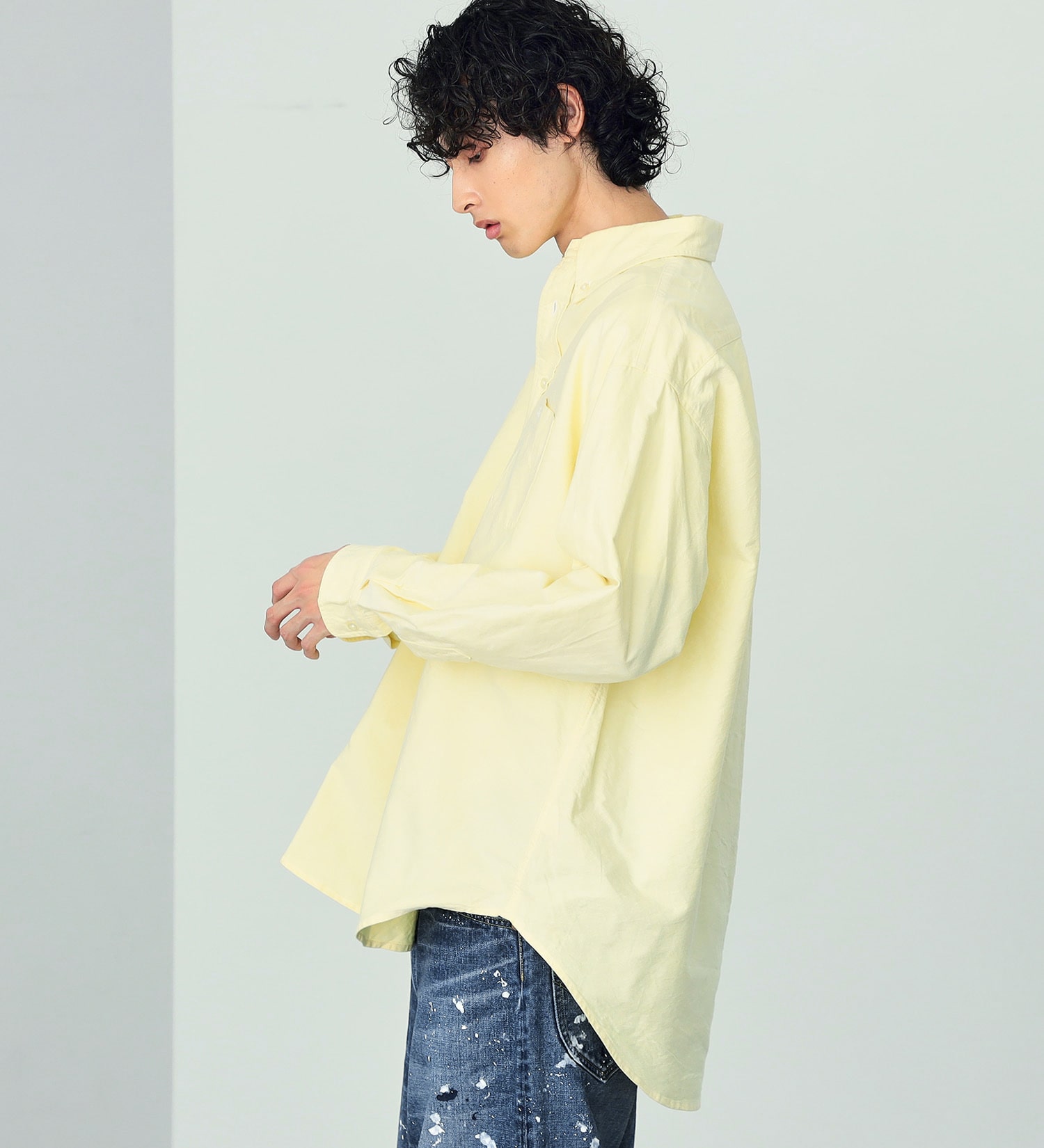 Lee(リー)の【カート割対象】【FINAL SALE】ボタンダウンシャツ|トップス/シャツ/ブラウス/メンズ|イエロー
