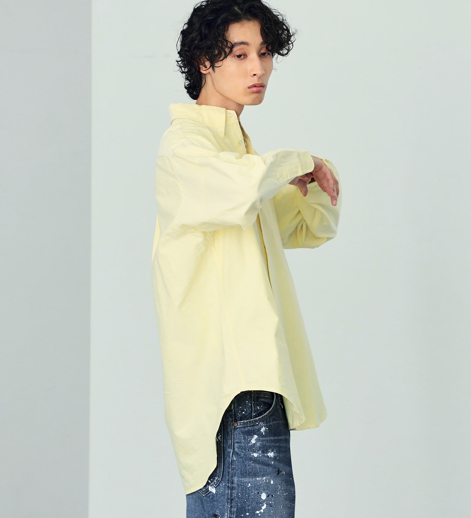 Lee(リー)の【カート割対象】【FINAL SALE】ボタンダウンシャツ|トップス/シャツ/ブラウス/メンズ|イエロー
