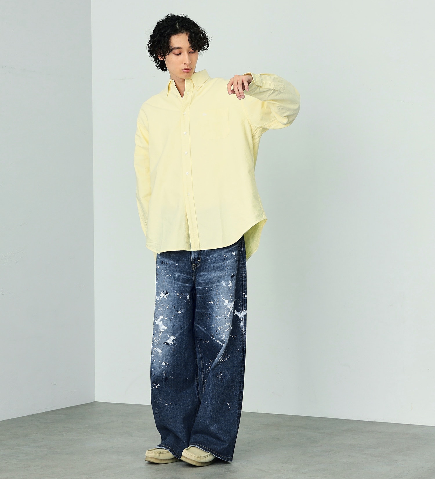Lee(リー)の【カート割対象】【FINAL SALE】ボタンダウンシャツ|トップス/シャツ/ブラウス/メンズ|イエロー