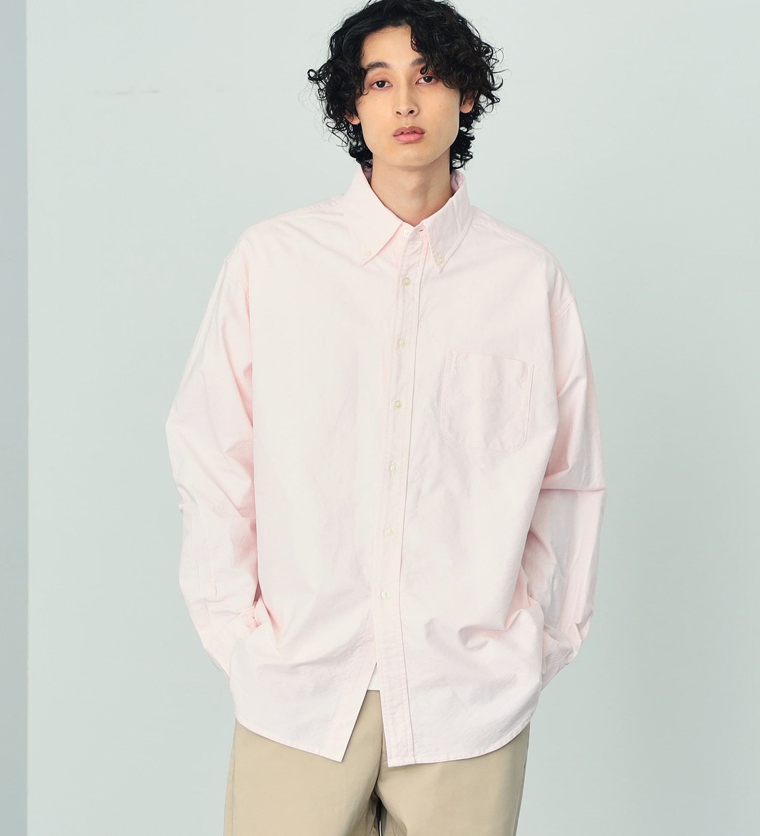 Lee(リー)の【カート割対象】【FINAL SALE】ボタンダウンシャツ|トップス/シャツ/ブラウス/メンズ|ピンク