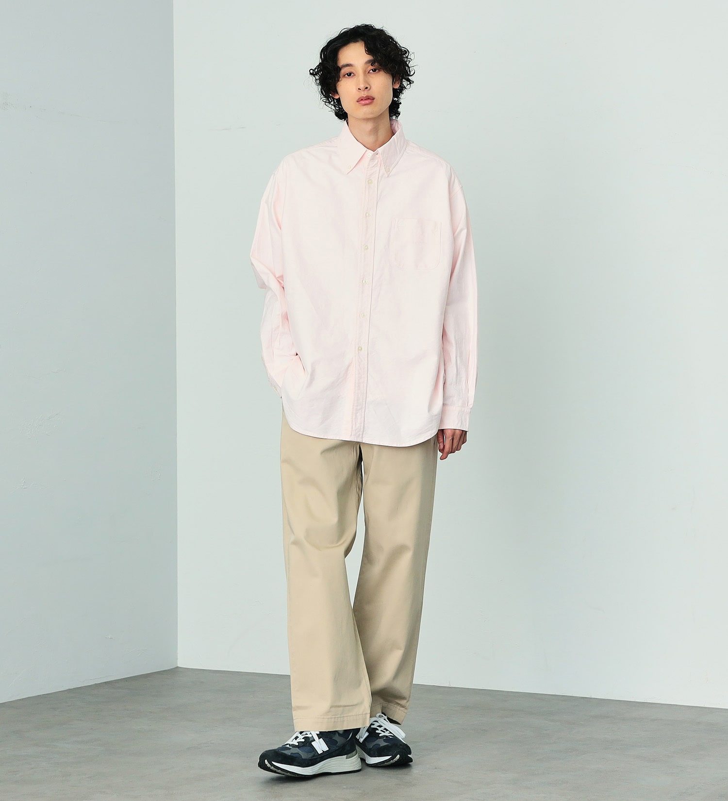 Lee(リー)の【カート割対象】【FINAL SALE】ボタンダウンシャツ|トップス/シャツ/ブラウス/メンズ|ピンク