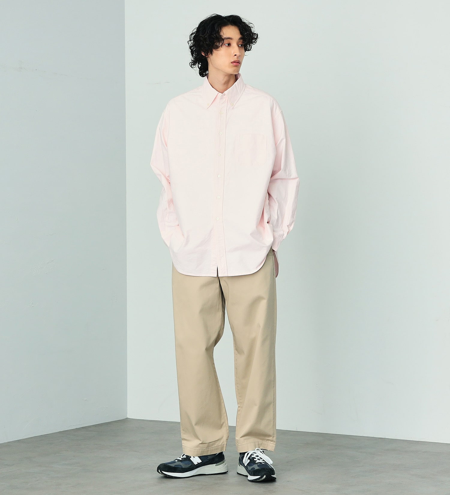 Lee(リー)の【カート割対象】【FINAL SALE】ボタンダウンシャツ|トップス/シャツ/ブラウス/メンズ|ピンク