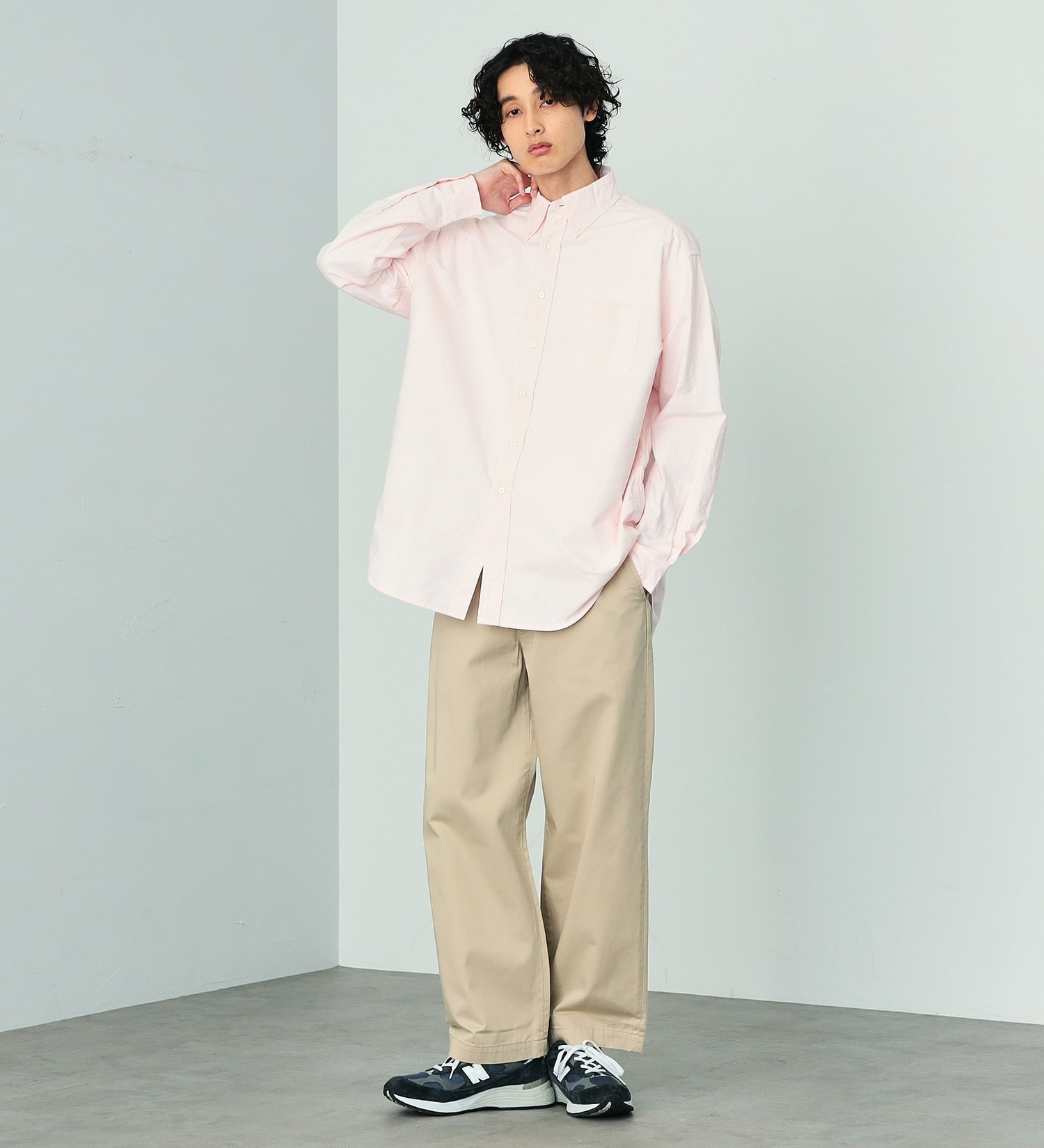 Lee(リー)の【カート割対象】【FINAL SALE】ボタンダウンシャツ|トップス/シャツ/ブラウス/メンズ|ピンク