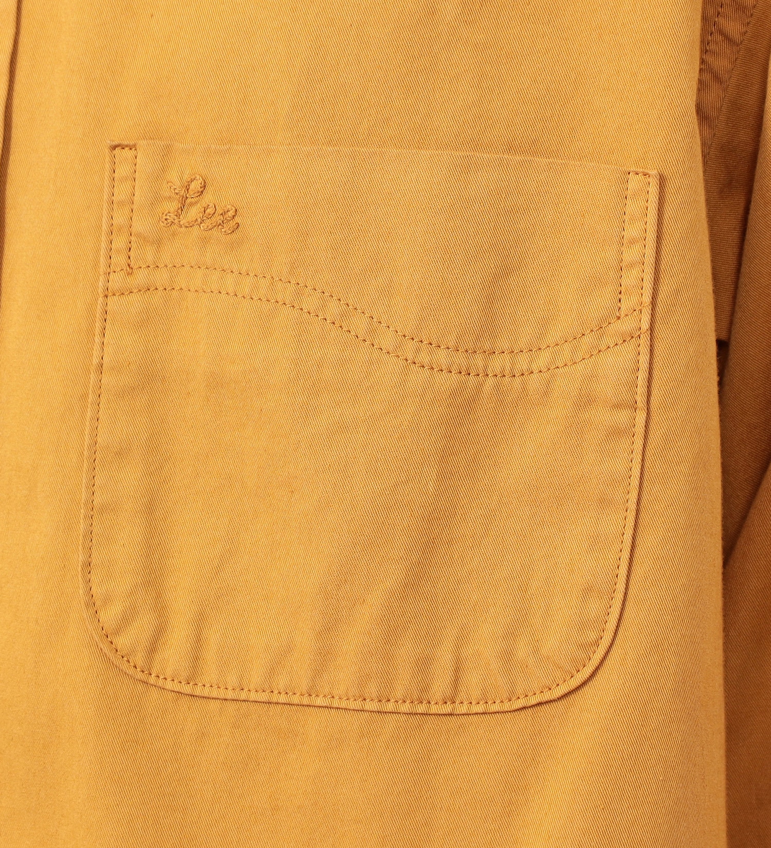 Lee(リー)の【カート割対象】【FINAL SALE】ボタンダウンシャツ デニム/カラー|トップス/シャツ/ブラウス/メンズ|マスタード