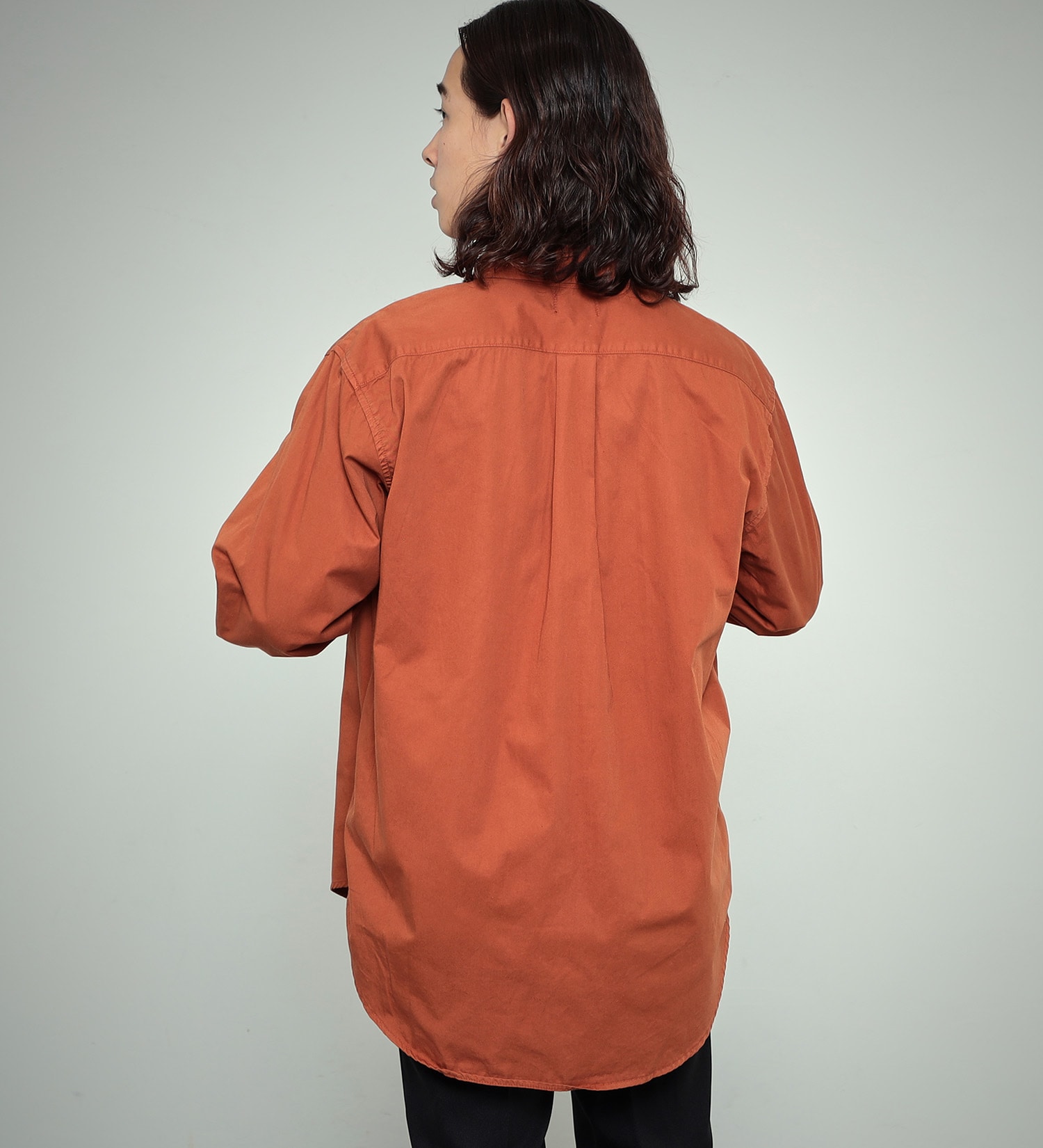 Lee(リー)の【カート割対象】【FINAL SALE】ボタンダウンシャツ デニム/カラー|トップス/シャツ/ブラウス/メンズ|オレンジ